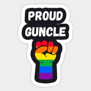 Proud guncle Sticker